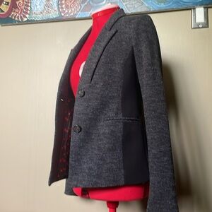 Anthropologie Cartonnier blazer with cute print lining